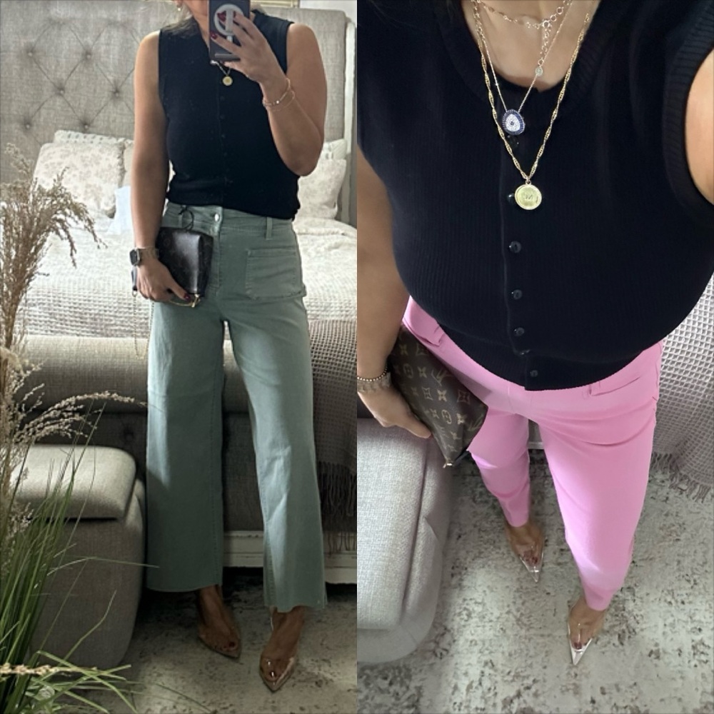 New🖤 Forever Favorite Ribbed Black Sleeveless Top